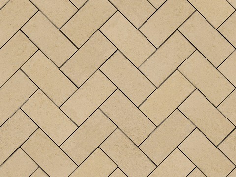 黄色人字形石灰岩