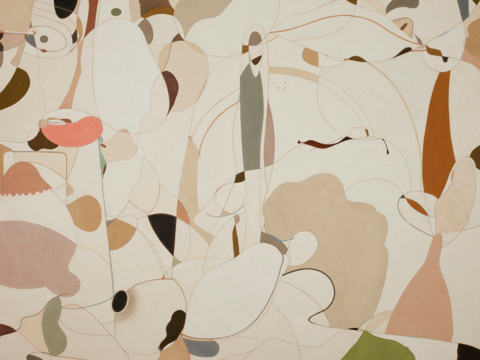 现代装饰艺术画 抽象画 现代画贴图