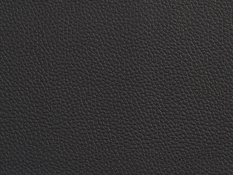 黑色粗纹皮革
