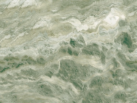 法式轻奢冷翡翠大理石 绿色大理石贴图