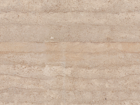  现代无缝复古米色夯土 夯土墙贴图 