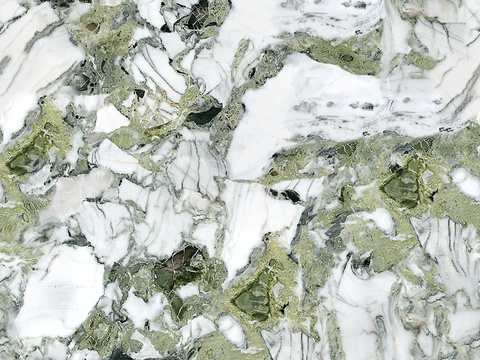 轻奢极简冷翡翠白绿花纹大理石 冷翡翠奢石贴图