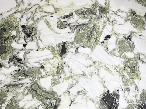 现代冷翡翠白绿色花纹大理石 冷翡翠奢石贴图