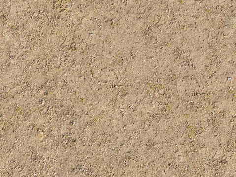  现代无缝夯土墙 暖色稻草土墙贴图 