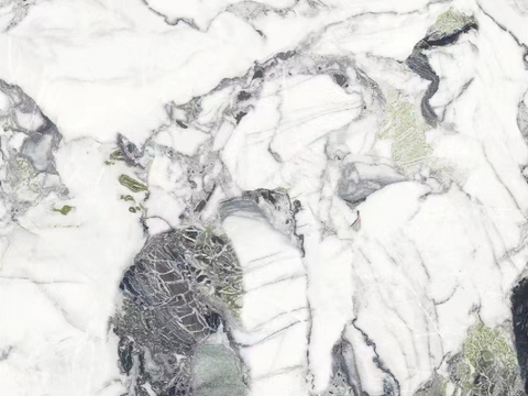  马尔金冷墨翡翠大理石贴图 