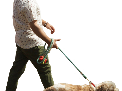  休闲行走站立人物 