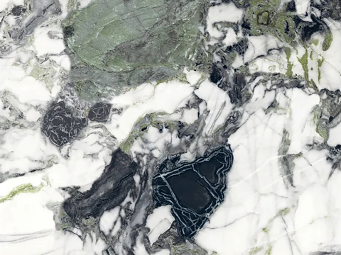  马尔金冷墨翡翠大理石贴图 