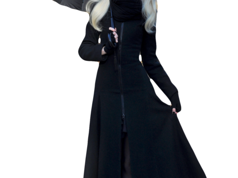  休闲行走站立人物 