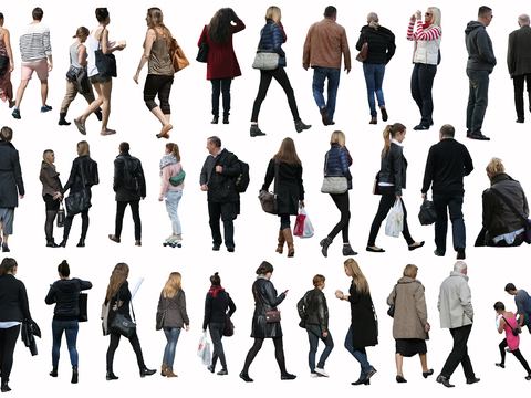 高清免扣人物集合