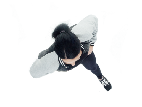  鸟瞰人物PNG免抠 