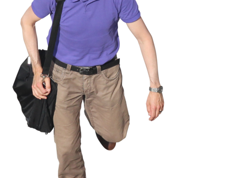  鸟瞰人物PNG免抠 