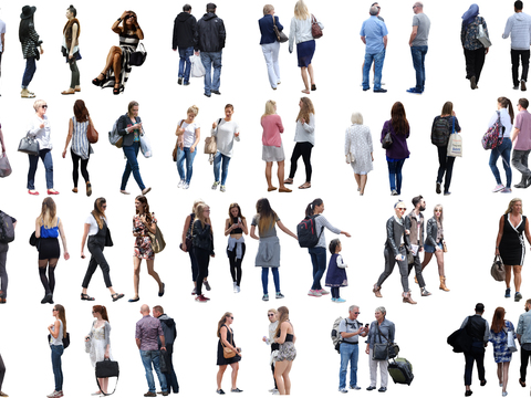 高清免扣人物集合