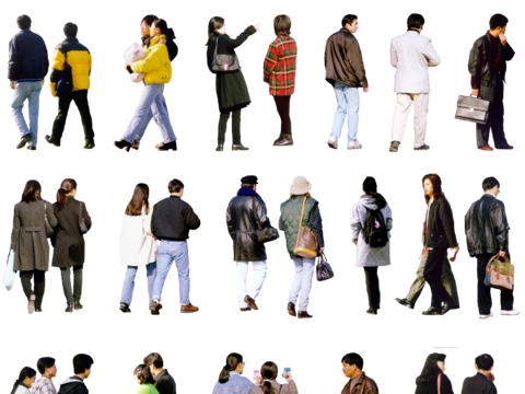 高清PS素材免扣人物