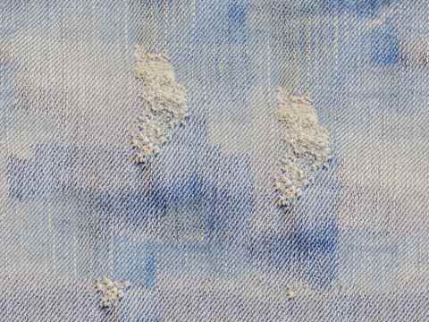 蓝色牛仔布纹