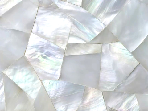 现代玻璃马赛克_玻璃碎片_贝壳碎片_珍珠碎片