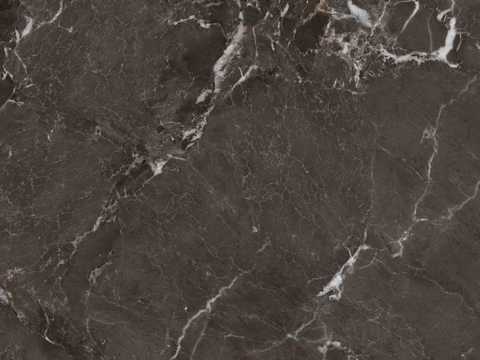 现代熔岩黑大理石奢石岩板