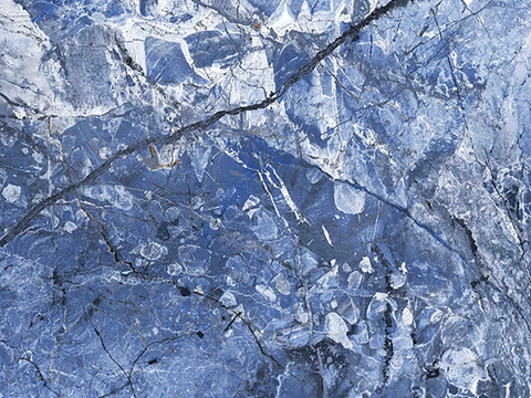 宝石蓝色大理石