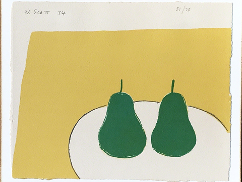 威廉斯科特抽象油画，现代抽象画，装饰画，艺术画