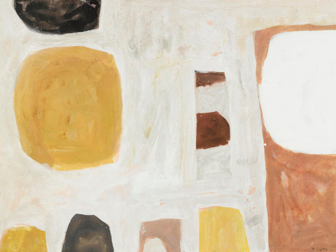 威廉斯科特抽象油画，现代抽象画，装饰画，艺术画