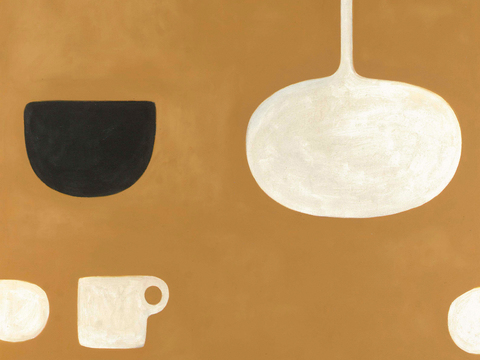 威廉斯科特抽象油画，现代抽象画，装饰画，艺术画