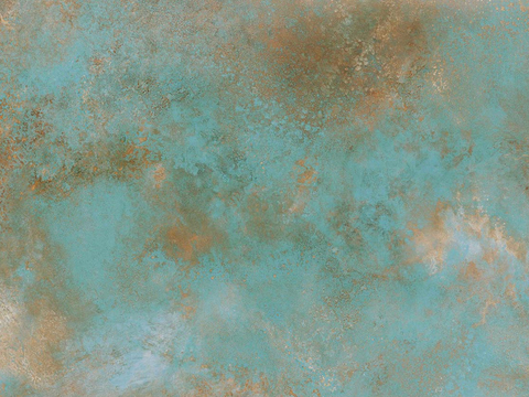 无缝绿色铜锈做旧金属板