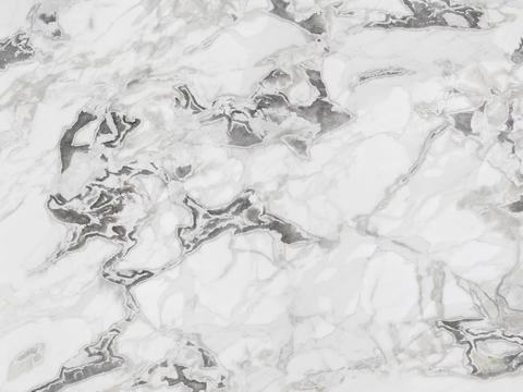 现代意式白色大理石 奢石 芬迪白