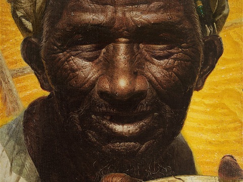 人物油画，人物画，装饰画，艺术画