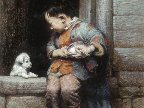 人物油画，人物画，装饰画，艺术画