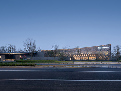 建筑_夜景_夜景天空