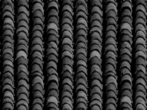 高清无缝古建瓦 中式青瓦 屋顶瓦片 琉璃瓦 沥青瓦 水泥瓦