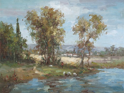 风景油画，风景画，抽象画，装饰画，艺术画