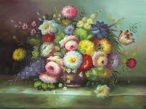 静物油画，静物画，抽象画，装饰画，艺术画