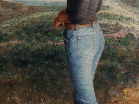 人物油画，人物画，装饰画，艺术画