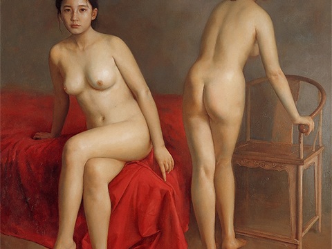 人物油画，人物画，装饰画，艺术画