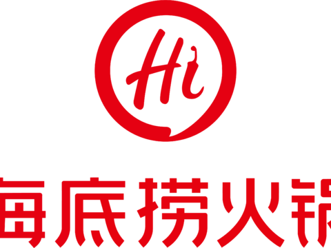 海底捞火锅，火锅店logo