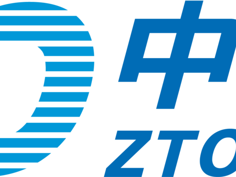 中通快递，快递物流logo