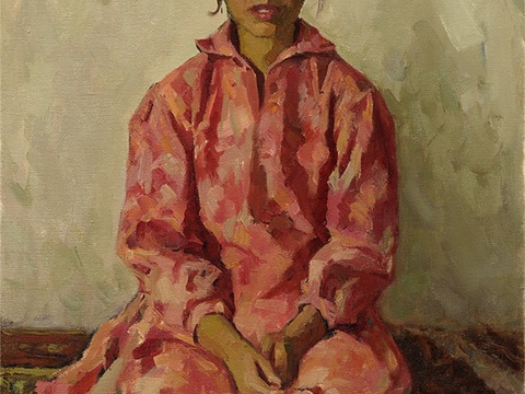 人物油画，人物画，装饰画，艺术画