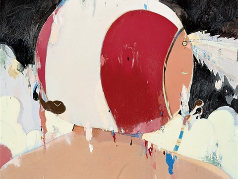 抽象油画，抽象画，装饰画，艺术画，创意画，现代绘画