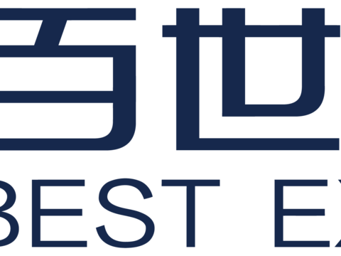 百世快递，快递物流logo