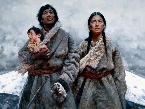 人物油画，人物画，装饰画，艺术画