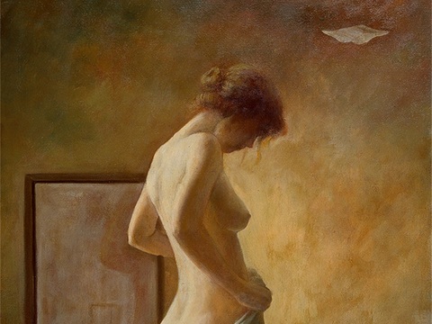 人物油画，人物画，装饰画，艺术画