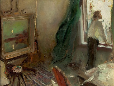 人物油画，人物画，装饰画，艺术画