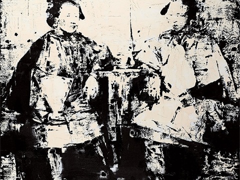 人物油画，人物画，装饰画，艺术画