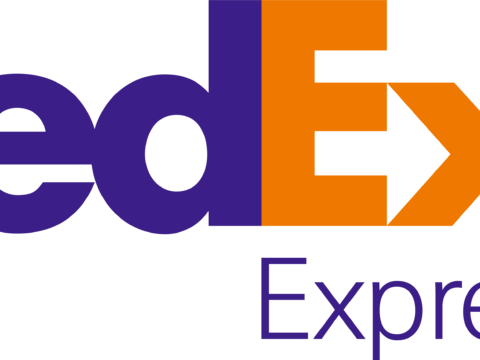 联邦快递，快递物流logo