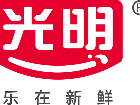 光明，饮料饮品logo