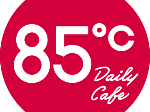 85°C，奶茶店logo