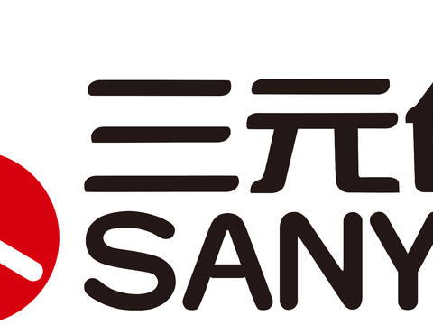 三元食品，饮料饮品logo