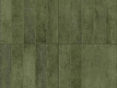 墨绿色复古格子砖