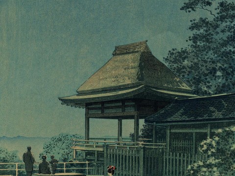  日本浮世绘风景画，日本著名景点风景画32 