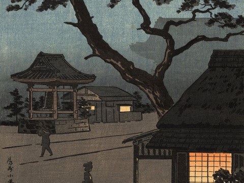  日本浮世绘风景画，日本著名景点风景画26 